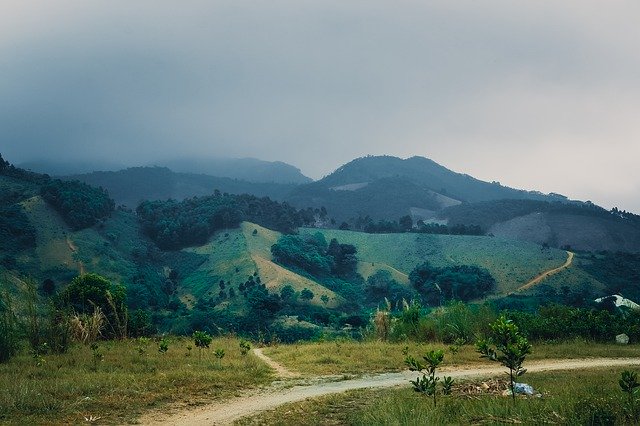 Template Foto Pemandangan Alam Pegunungan - untuk OffiDocs