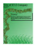Free download Landscape Newsletter Template DOC, XLS or PPT template free to be edited with LibreOffice online or OpenOffice Desktop online