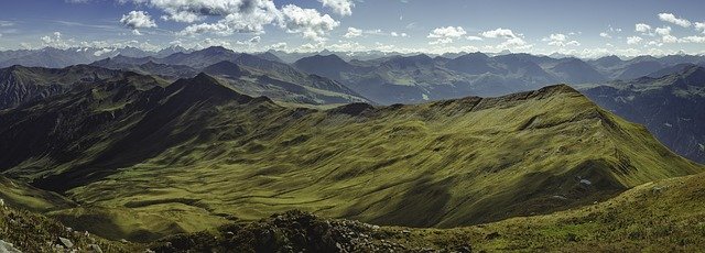 Free download Landscape Panorama Mountains -  free photo or picture to be edited with GIMP online image editor