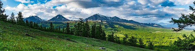 Landscape Panorama The 무료 다운로드 - 김프 온라인 이미지 편집기로 편집할 수 있는 무료 사진 또는 그림