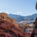 Landscape Photography of the Red Rock Canyon  screen for extension Chrome web store in OffiDocs Chromium