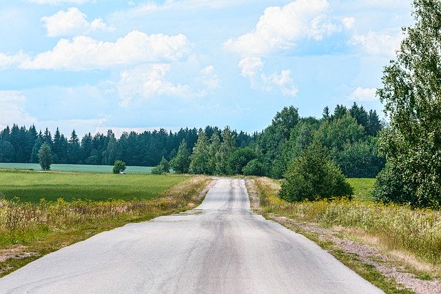 Free picture Landscape Road Field -  to be edited by GIMP free image editor by OffiDocs