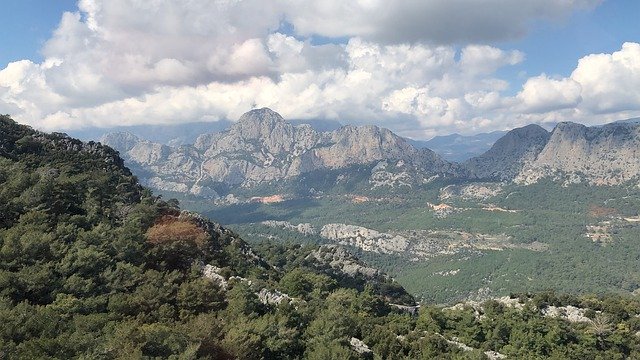 Muat turun percuma Landscape Sea Mountains - foto atau gambar percuma untuk diedit dengan editor imej dalam talian GIMP