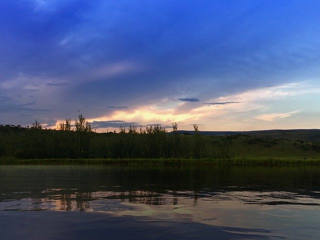 Free picture Landscape Sky Lake -  to be edited by GIMP free image editor by OffiDocs