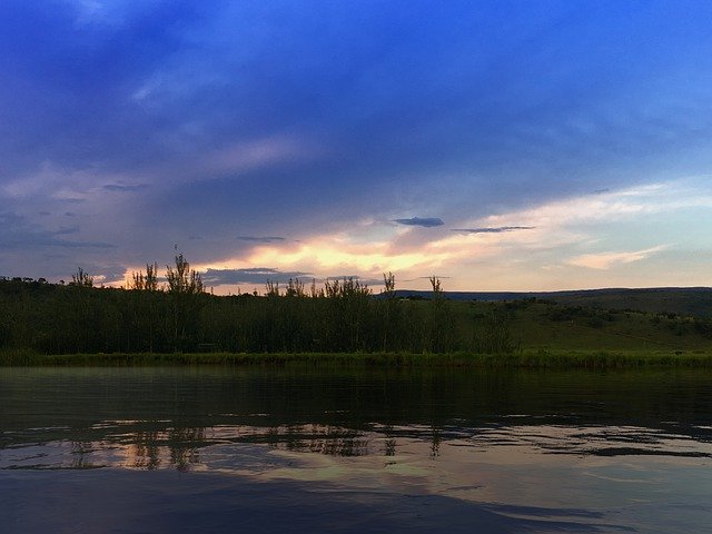 免费下载天空湖景观 - 使用 GIMP 在线图像编辑器编辑的免费照片或图片