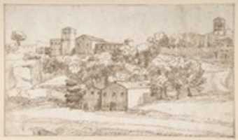 Free download Landscape Study: Surburbs of Rome free photo or picture to be edited with GIMP online image editor