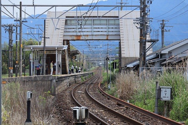 Bezpłatne pobieranie Landscape Train Track - bezpłatne zdjęcie lub obraz do edycji za pomocą internetowego edytora obrazów GIMP