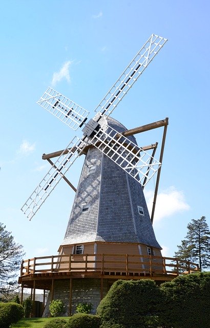 Téléchargement gratuit de moulins à vent de paysage - photo ou image gratuite à éditer avec l'éditeur d'images en ligne GIMP