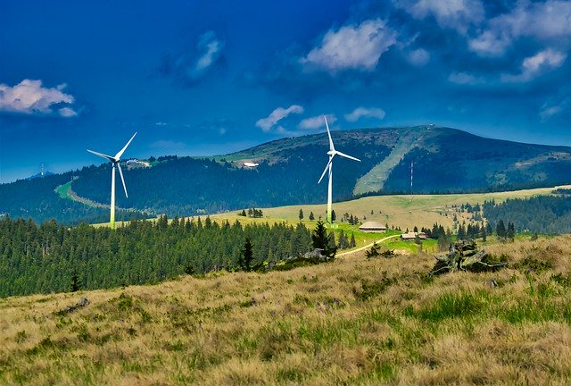 Unduh gratis Landscape Wind Power Nature - foto atau gambar gratis untuk diedit dengan editor gambar online GIMP