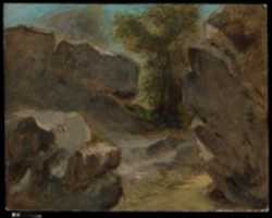 Free download Landscape with Rocks, Augerville free photo or picture to be edited with GIMP online image editor