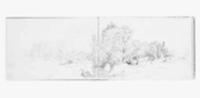 Free download Landscape with Trees and Encampment (from Sketchbook X) free photo or picture to be edited with GIMP online image editor