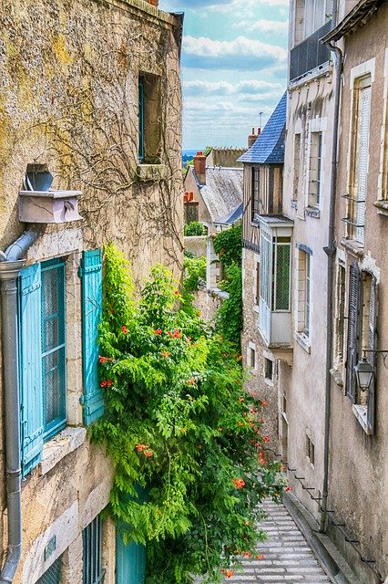 Free download Lane Medieval Blois -  free photo or picture to be edited with GIMP online image editor