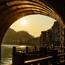 Lantern street on the river  screen for extension Chrome web store in OffiDocs Chromium