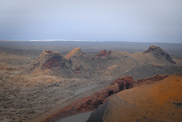 Gratis download Lanzarote Landschap Timanfaya - gratis foto of afbeelding om te bewerken met GIMP online afbeeldingseditor