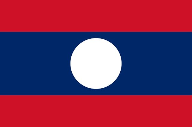 Free download Laos Flag Land Coat Of -  free illustration to be edited with GIMP free online image editor