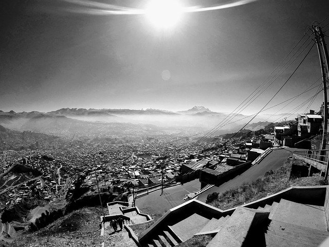 Free download La Paz Bolivia Mountain -  free photo or picture to be edited with GIMP online image editor