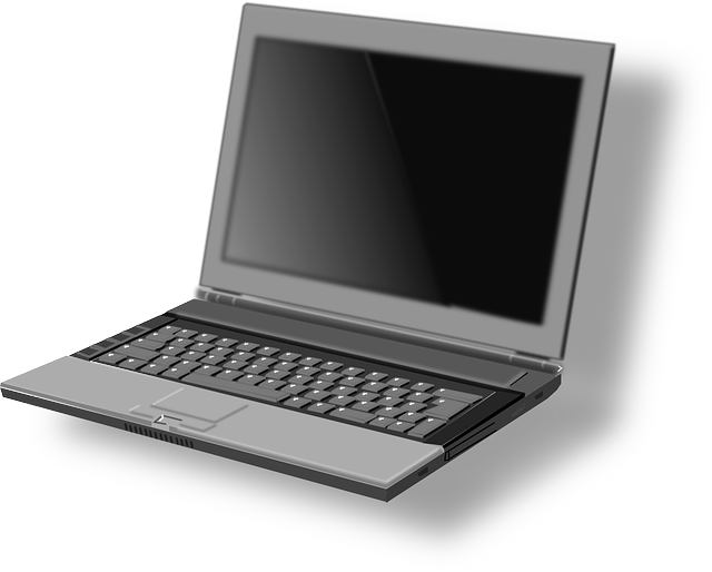 Free download Laptop Black Computer - Free vector graphic on Pixabay free illustration to be edited with GIMP free online image editor