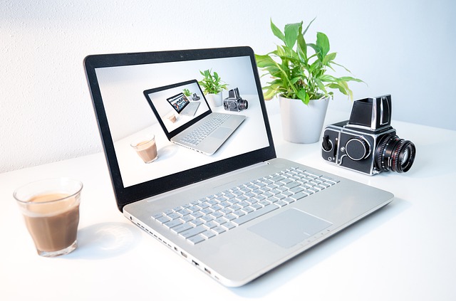 Free download laptop computer droste effect free picture to be edited with GIMP free online image editor