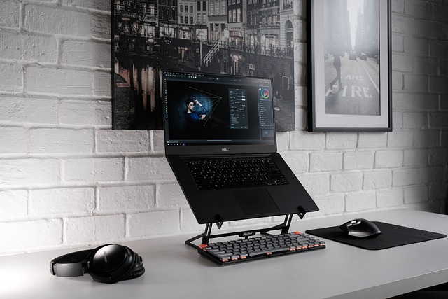 Free download laptop desk office workspace free picture to be edited with GIMP free online image editor