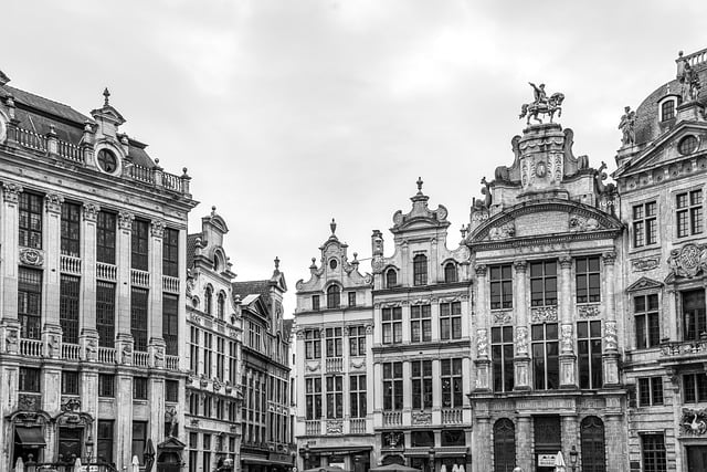 Free download large market belgium architecture free picture to be edited with GIMP free online image editor