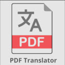 Large PDF Translator  screen for extension Chrome web store in OffiDocs Chromium