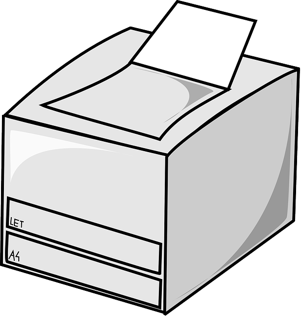 Free download Laser Printer Hardware - Free vector graphic on Pixabay free illustration to be edited with GIMP free online image editor