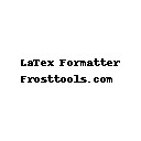 LaTeX Formatter  screen for extension Chrome web store in OffiDocs Chromium