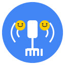 Laugh Track for Hangouts  screen for extension Chrome web store in OffiDocs Chromium