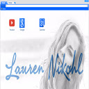 Lauren Nikohl Theme  screen for extension Chrome web store in OffiDocs Chromium