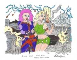 Free download Lavagirl Crossover with Wishfire free photo or picture to be edited with GIMP online image editor