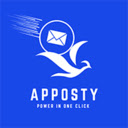 Lead.Apposty Email Prospector  screen for extension Chrome web store in OffiDocs Chromium