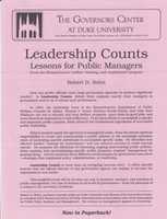 Free download Leadership Counts_Lessons for Public Managers_Flyer free photo or picture to be edited with GIMP online image editor