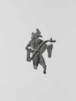 Free download Lead figure of a man with a spear or scepter free photo or picture to be edited with GIMP online image editor