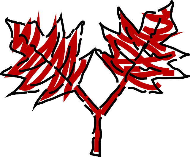 Free download Leaves Red Tree - Free vector graphic on Pixabay free illustration to be edited with GIMP free online image editor