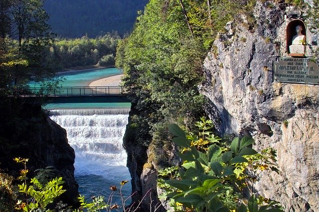 Free download Lech Lechfall River -  free photo or picture to be edited with GIMP online image editor