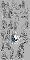 Free download Legend of Zelda: Sketch Dump free photo or picture to be edited with GIMP online image editor