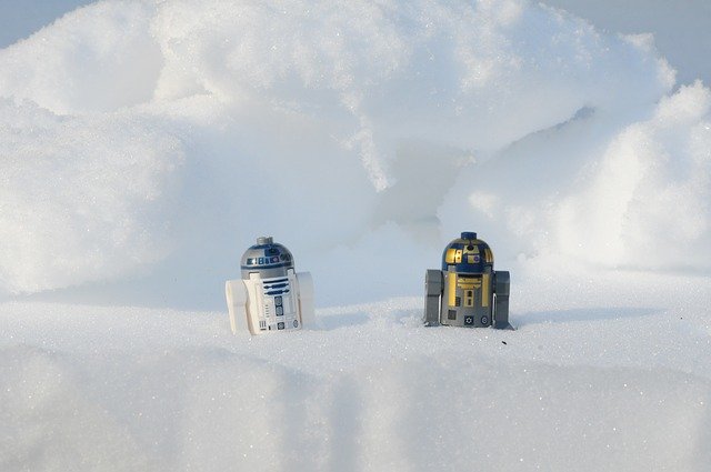 Free download lego snow drift star wars robot free picture to be edited with GIMP free online image editor