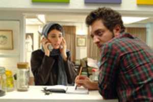 Free download Leila Hatami and Bahram Radan, playing in Bi Pooli movie free photo or picture to be edited with GIMP online image editor