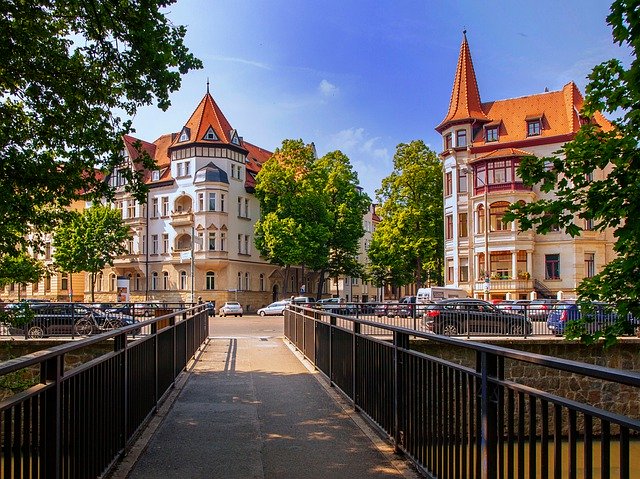 Téléchargement gratuit du bâtiment d'architecture de Leipzig - photo ou image gratuite à éditer avec l'éditeur d'images en ligne GIMP