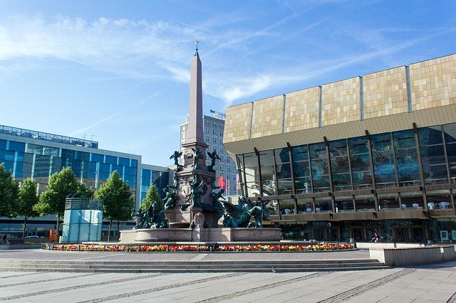 Free download Leipzig City Saxony Mende -  free photo or picture to be edited with GIMP online image editor