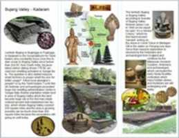 Free download Lembah Bujang Brochure By Lembah Bujang Selva Kumar English Version Page 1 free photo or picture to be edited with GIMP online image editor