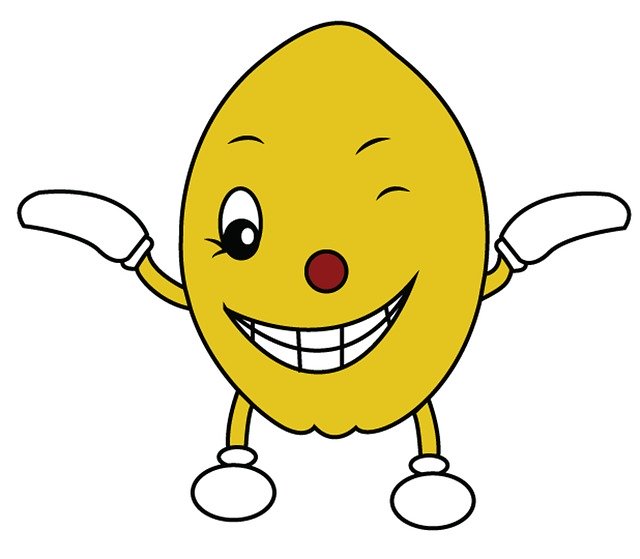 Free download Lemon Cartoon Drawing -  free illustration to be edited with GIMP free online image editor