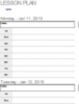 Download gratuito Modello di piano di lezione DOC, XLS o PPT gratuito da modificare con LibreOffice online o OpenOffice Desktop online