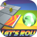 Lets Roll Game Roll through checkpoints and dodge obstacles!  screen for extension Chrome web store in OffiDocs Chromium