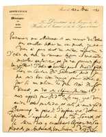 Free download Letter from Paer (21 Mai 1835) free photo or picture to be edited with GIMP online image editor