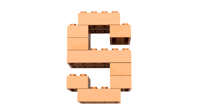 Free download Letter S Orange Lego -  free illustration to be edited with GIMP free online image editor