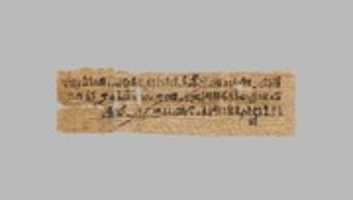 Free download Letter written in hieratic script on papyrus free photo or picture to be edited with GIMP online image editor