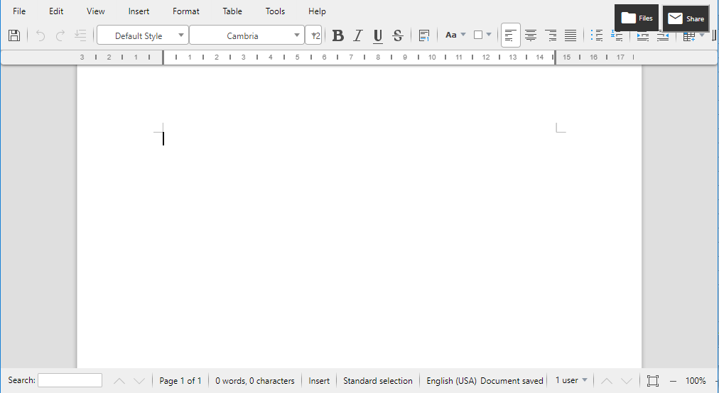 LibreOffice 在线 6.1.1.2 由 OffiDocs