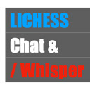 Lichess.org chat/whisper with move numbers  screen for extension Chrome web store in OffiDocs Chromium