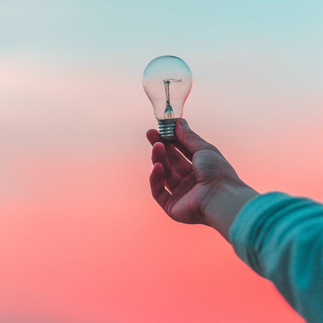 Free download lightbulb light idea hand free picture to be edited with GIMP free online image editor